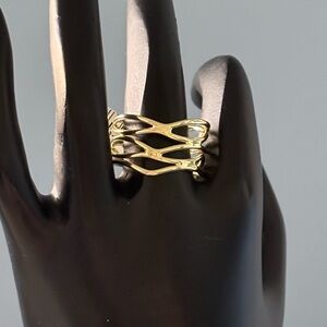 Handmade Freeform 14k Gold Filled Ring size 8
